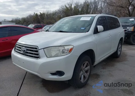 2009 Toyota Highlander из США, поврежденный, VIN JTEDA41A892006476